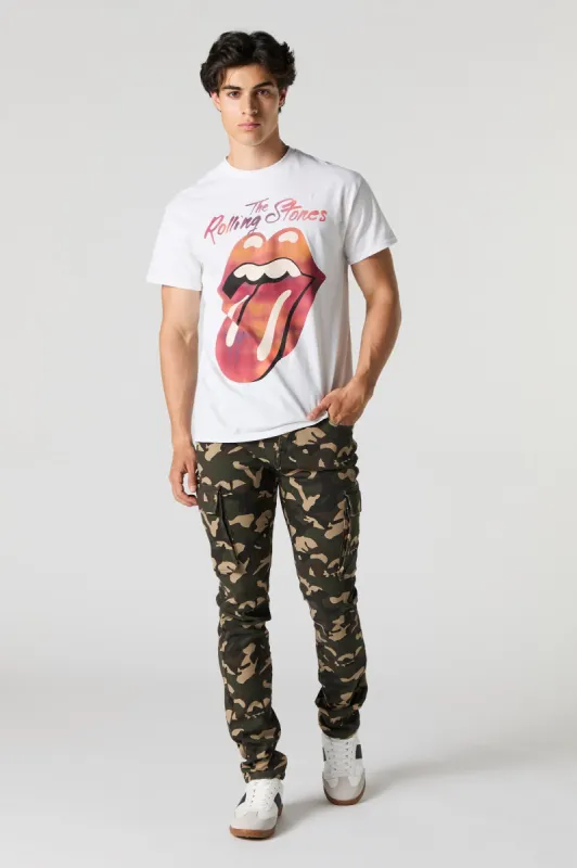 Camo Skinny Cargo Pant sold by Urban Planet