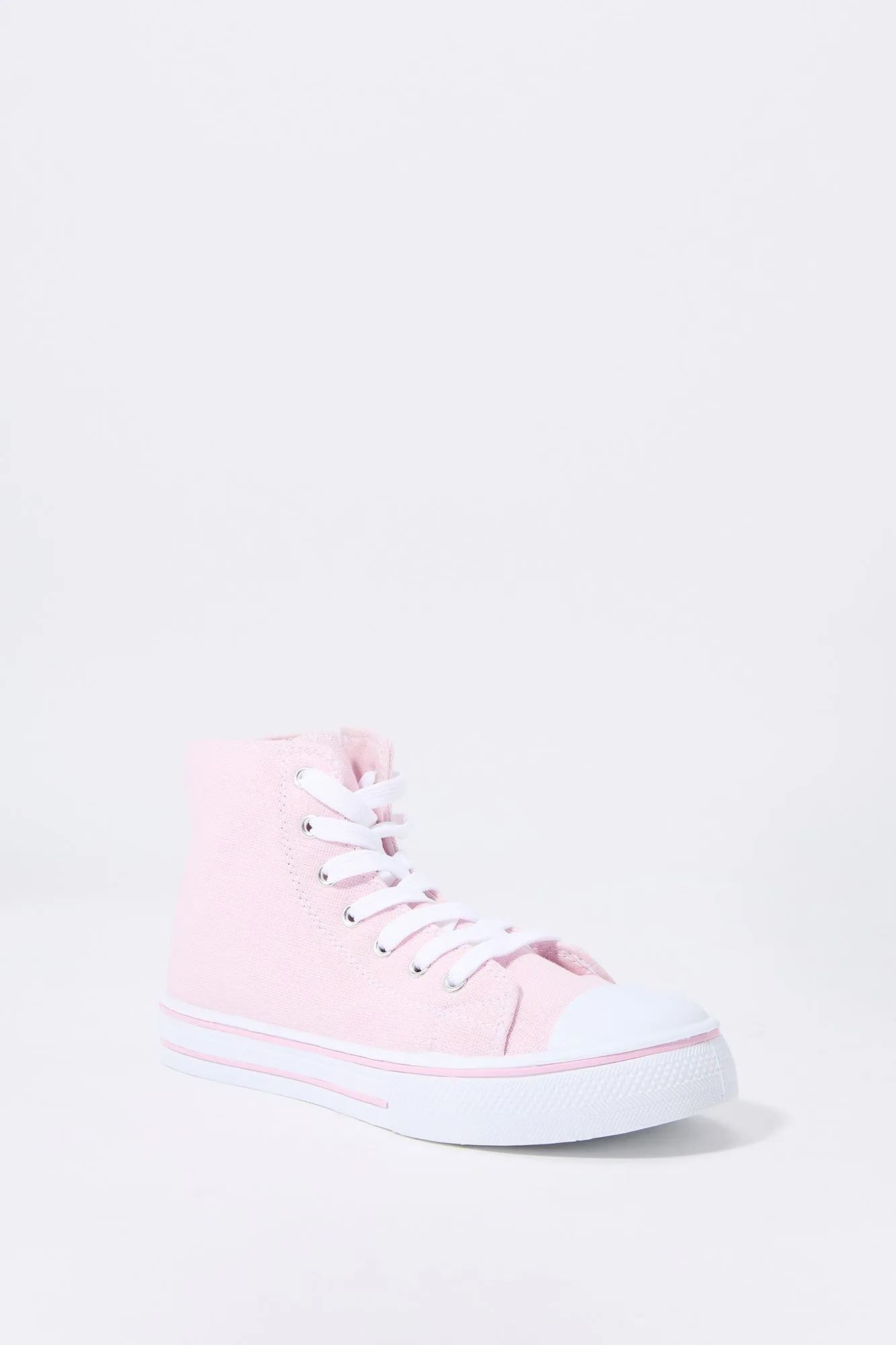 Espadrilles montantes lacées avec fermeture à glissière latérale pour fille sold by Urban Planet product image thumbnail 2