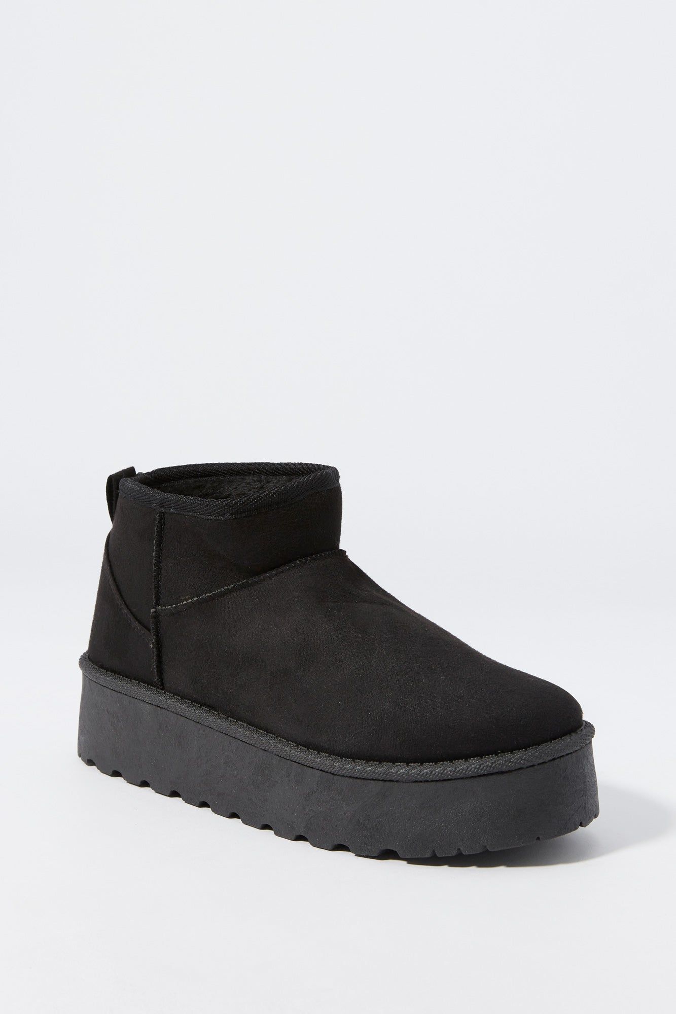 Bottes mini-plateformes aux chevilles sold by Urban Planet product image thumbnail 3