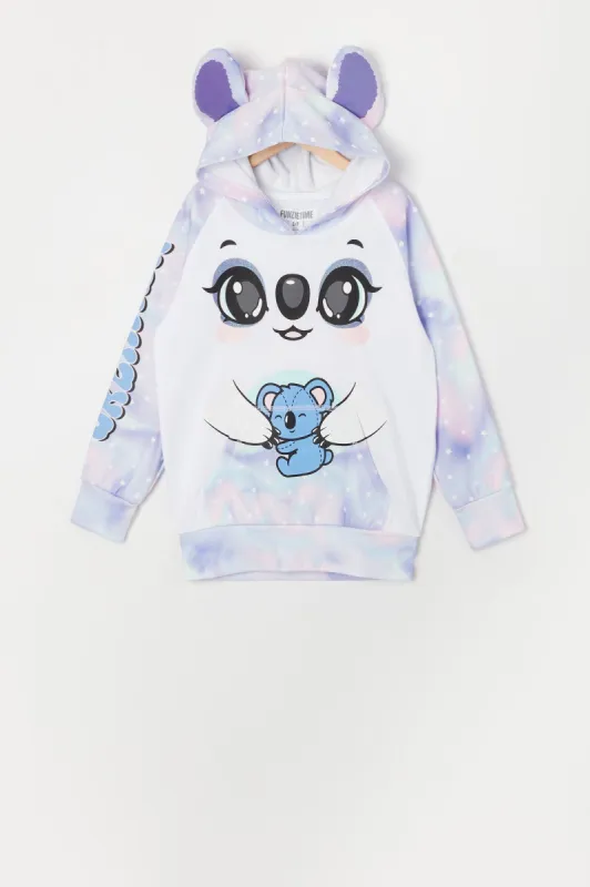 Girls Koala Character Hoodie sold by Urban Planet