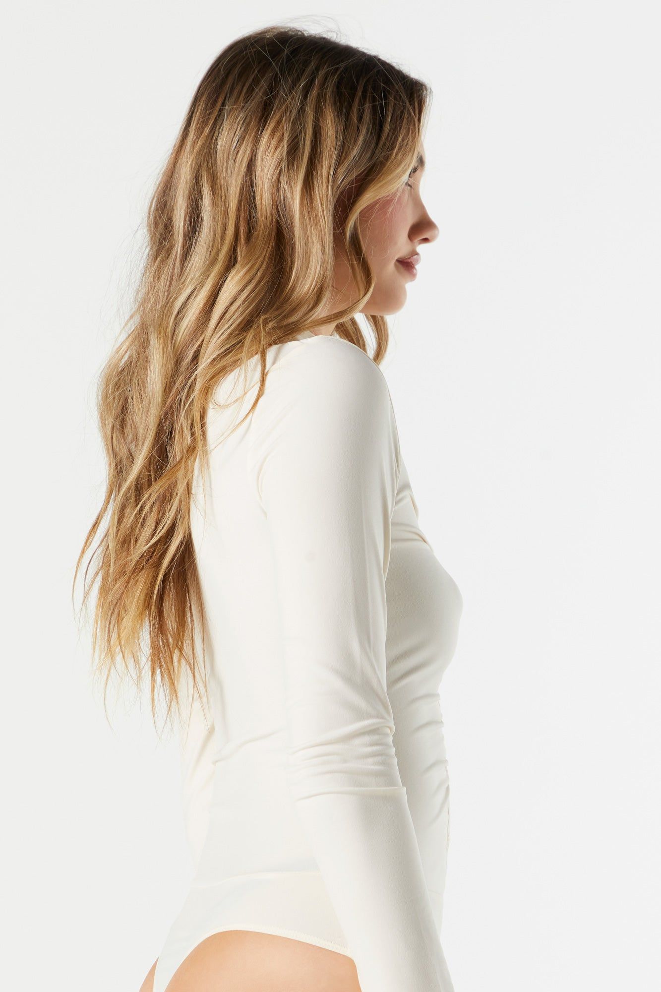 Maillot boutonné ruché avec col sold by Urban Planet product image thumbnail 9