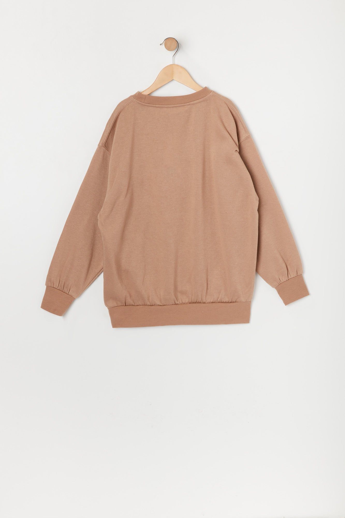 Girls Oversized Chicago Embroidered Sweatshirt sold by Urban Planet product image thumbnail 2