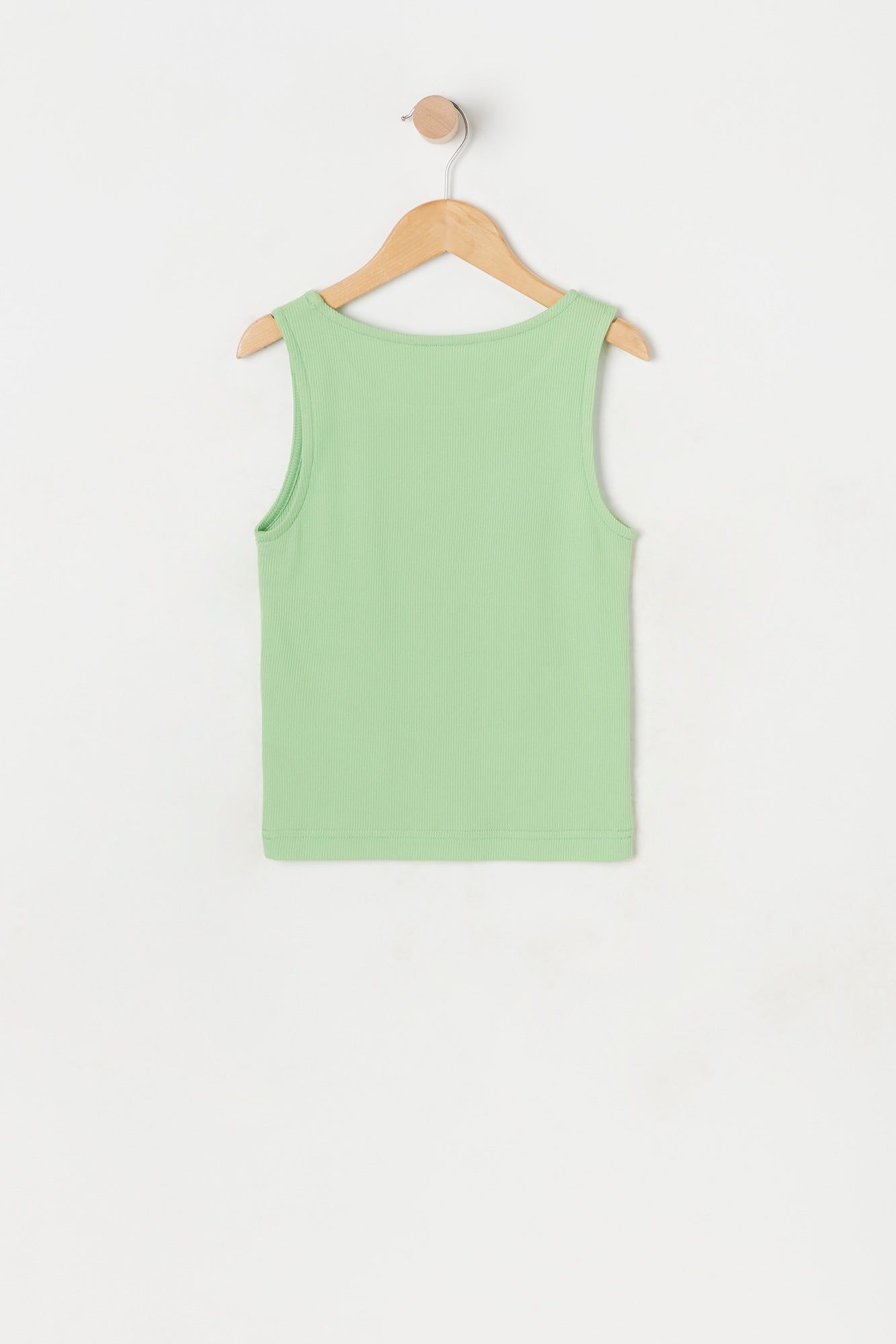 Girls Ribbed Heart Cut Out Tank sold by Urban Planet product image thumbnail 4