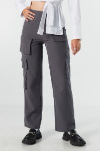 Multi Cargo Pocket Straight Leg Pant sold by Urban Planet