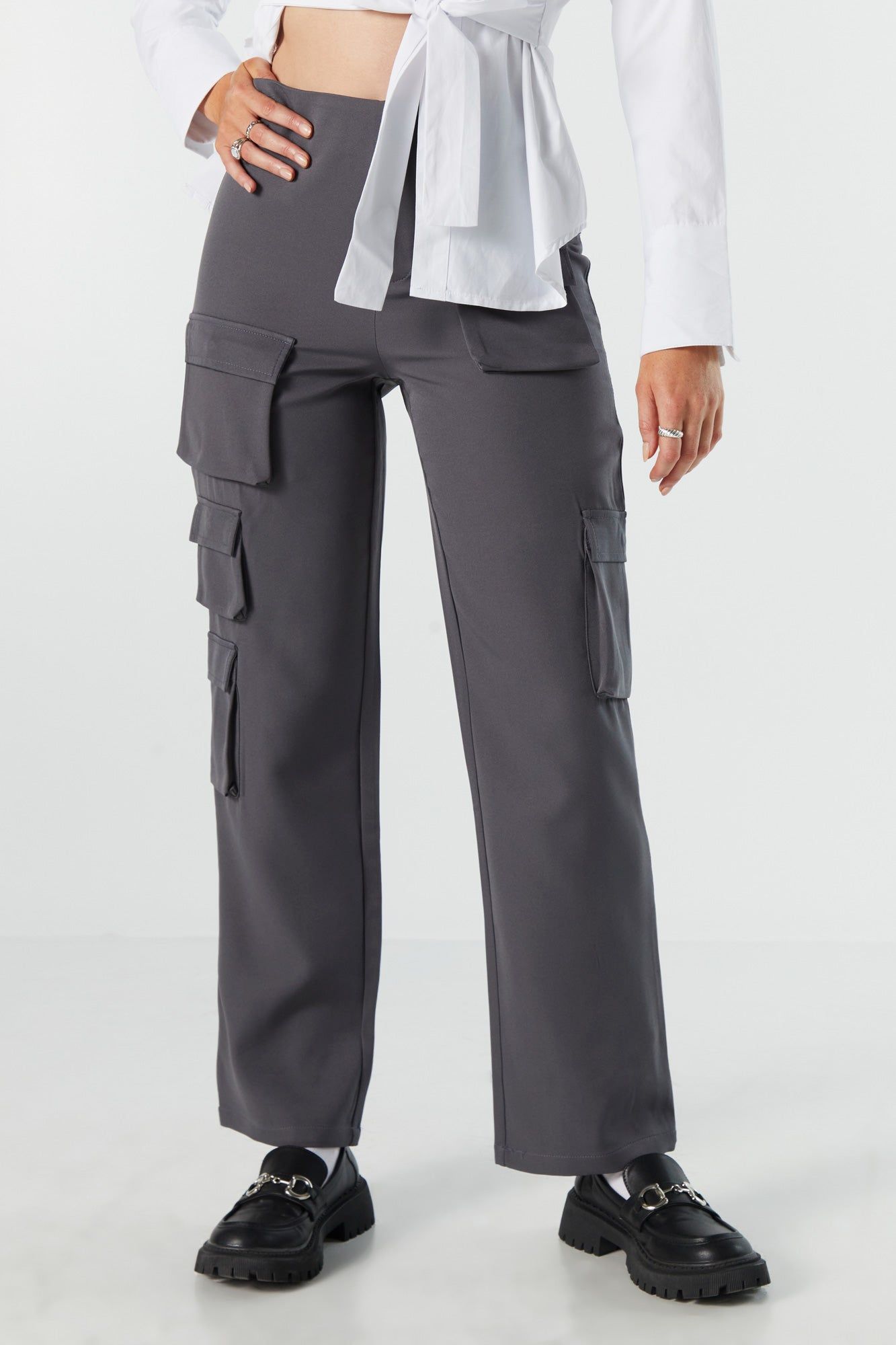 Multi Cargo Pocket Straight Leg Pant sold by Urban Planet product image thumbnail 2