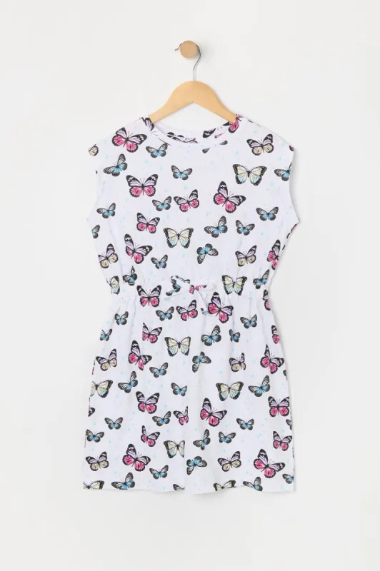 Combi-short cintré à imprimé Papillon pour fille sold by Urban Planet