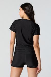 Short Sleeve Rashguard Swim Top sold by Urban Planet