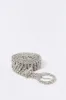 Rhinestone Circle Buckle Belt sold by Urban Planet