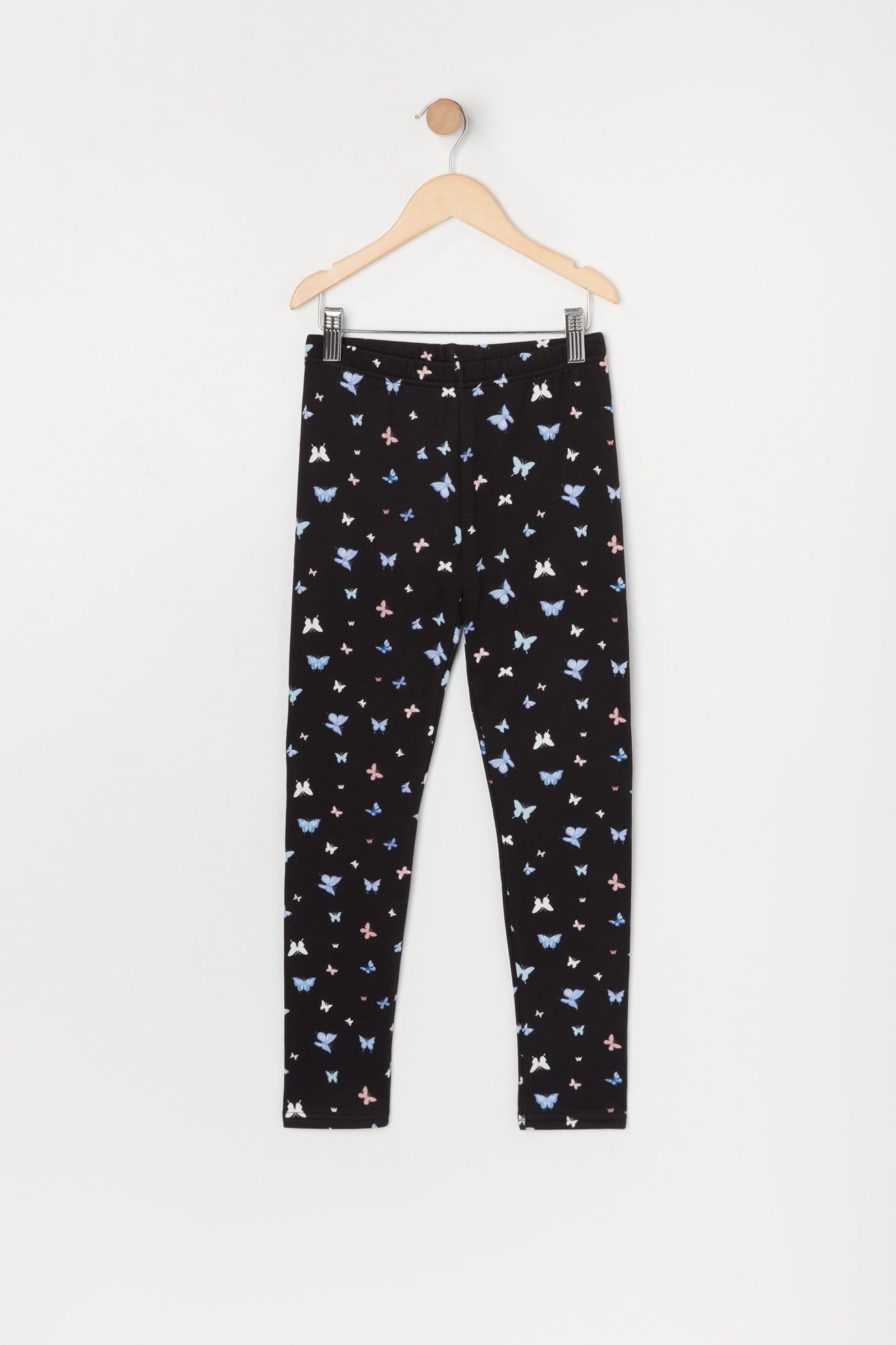 Legging en molleton à imprimé Papillon pour fille sold by Urban Planet