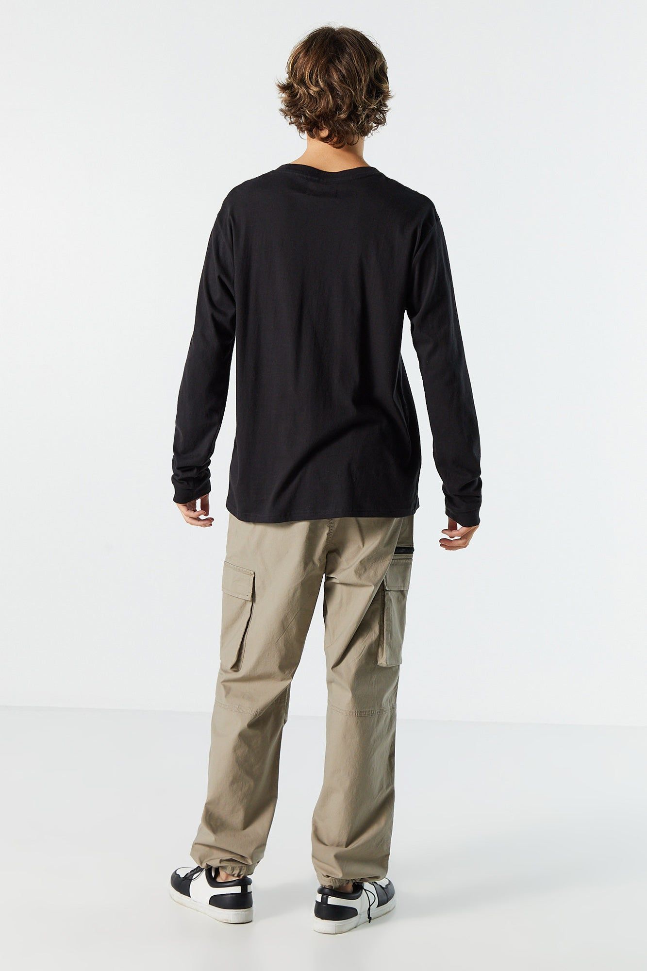 Poplin Zip Cargo Parachute Pant sold by Urban Planet product image thumbnail 5