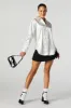 Haut boutonné en satin sold by Urban Planet