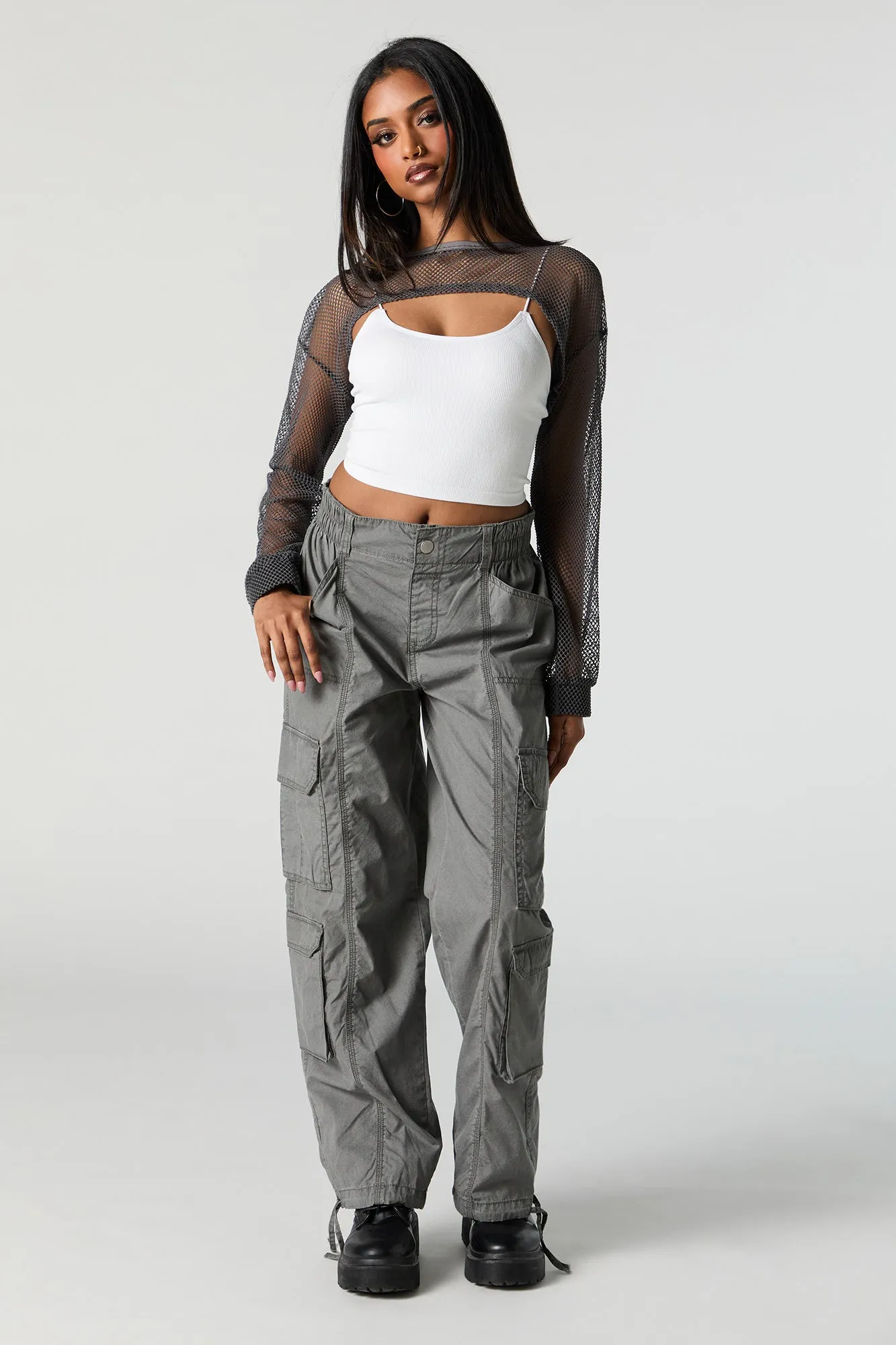 Fishnet Bolero sold by Urban Planet product image thumbnail 3