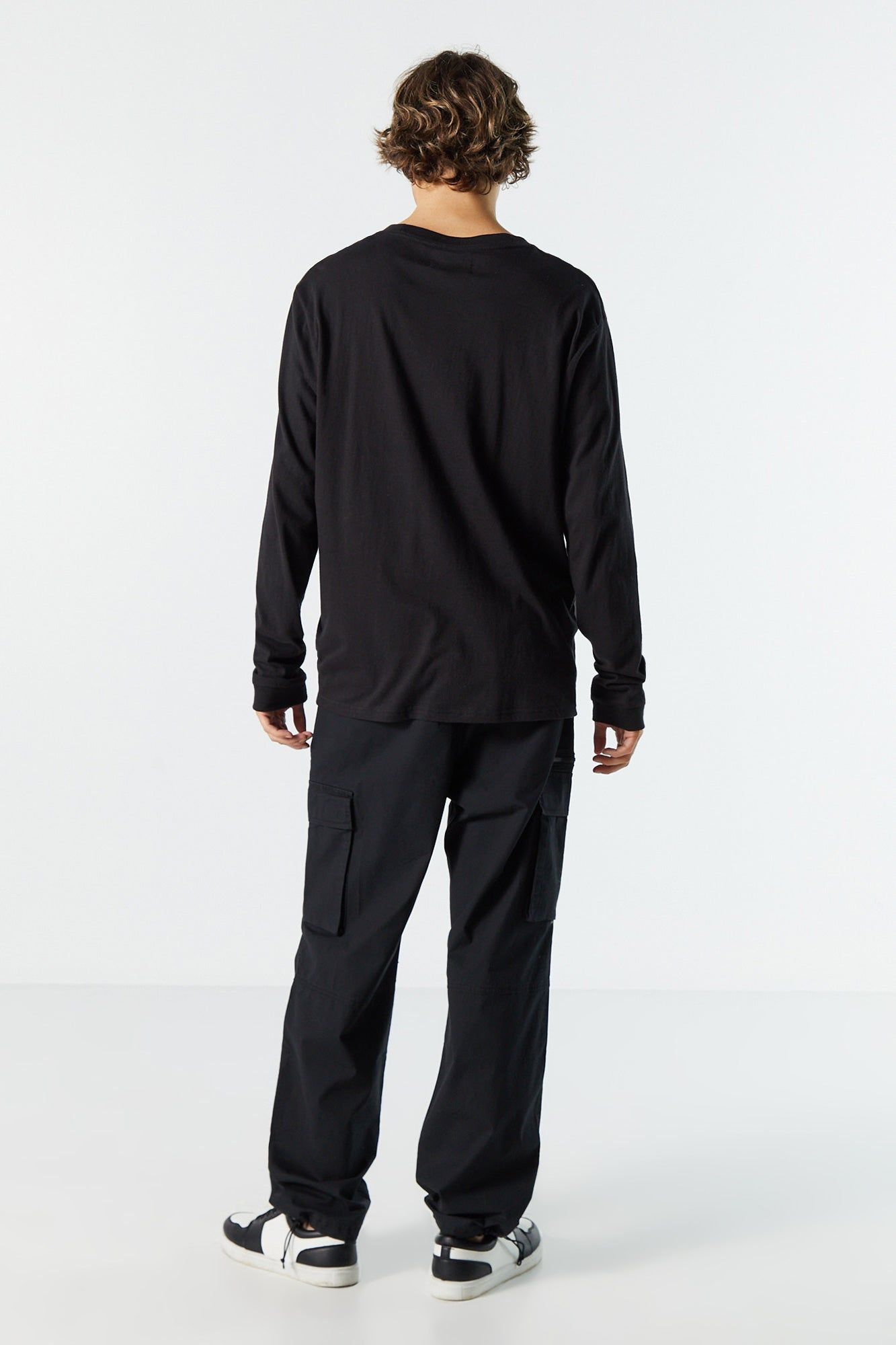 Poplin Zip Cargo Parachute Pant sold by Urban Planet product image thumbnail 3