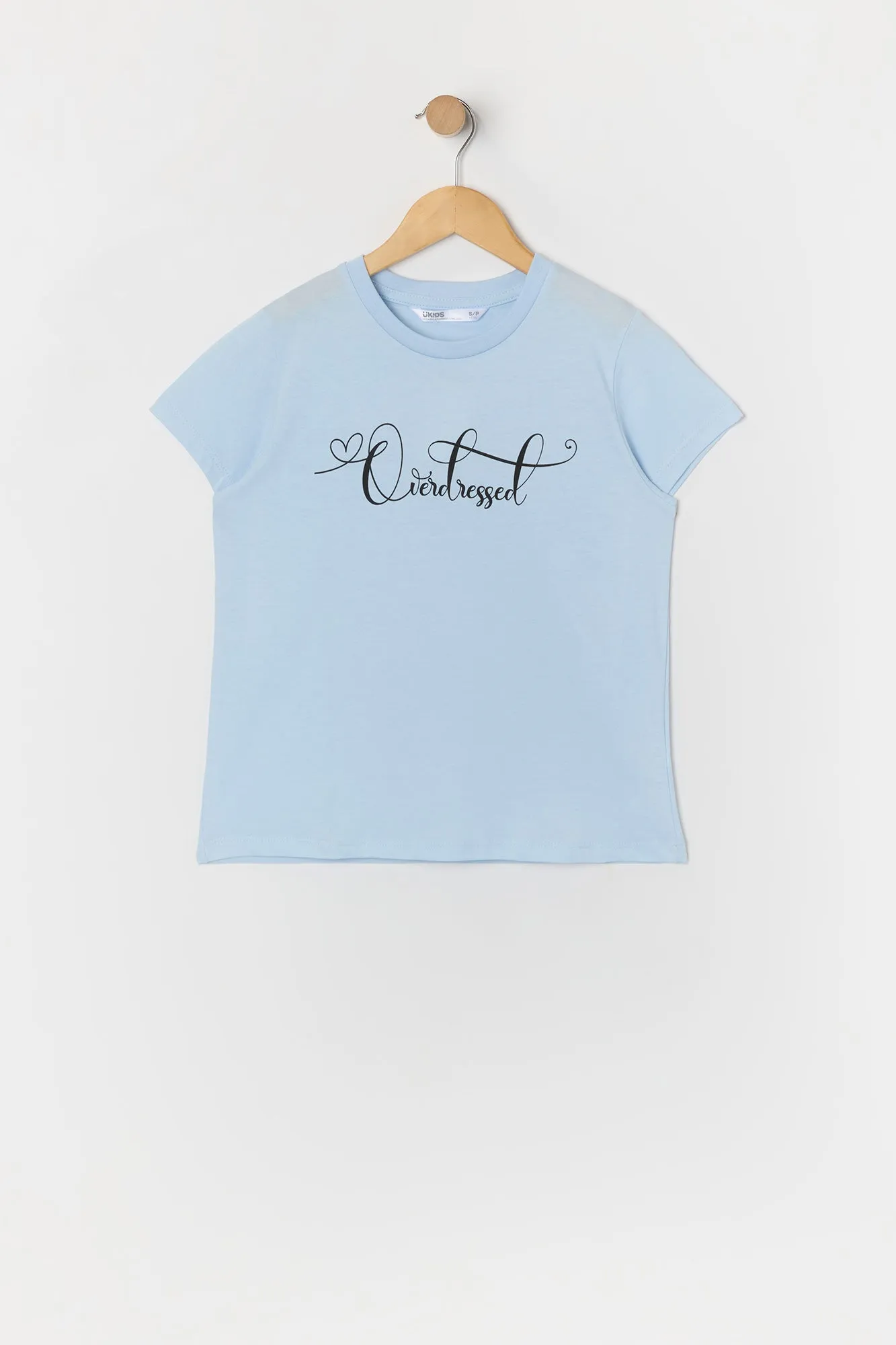 T-shirt à imprimé Overdressed pour fille sold by Urban Planet