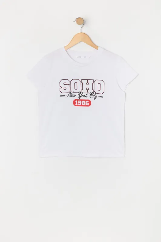 Girls Soho Graphic T-Shirt sold by Urban Planet