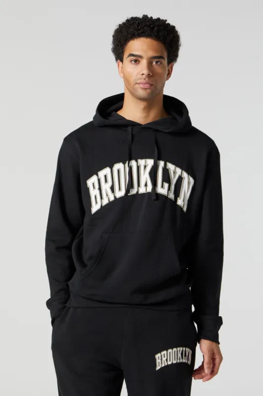 Brooklyn Graphic Fleece Hoodie sold by Urban Planet