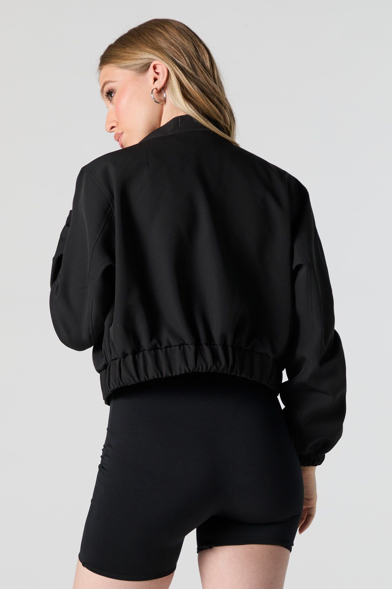 Zip-Up Bomber Jacket sold by Urban Planet product image thumbnail 2