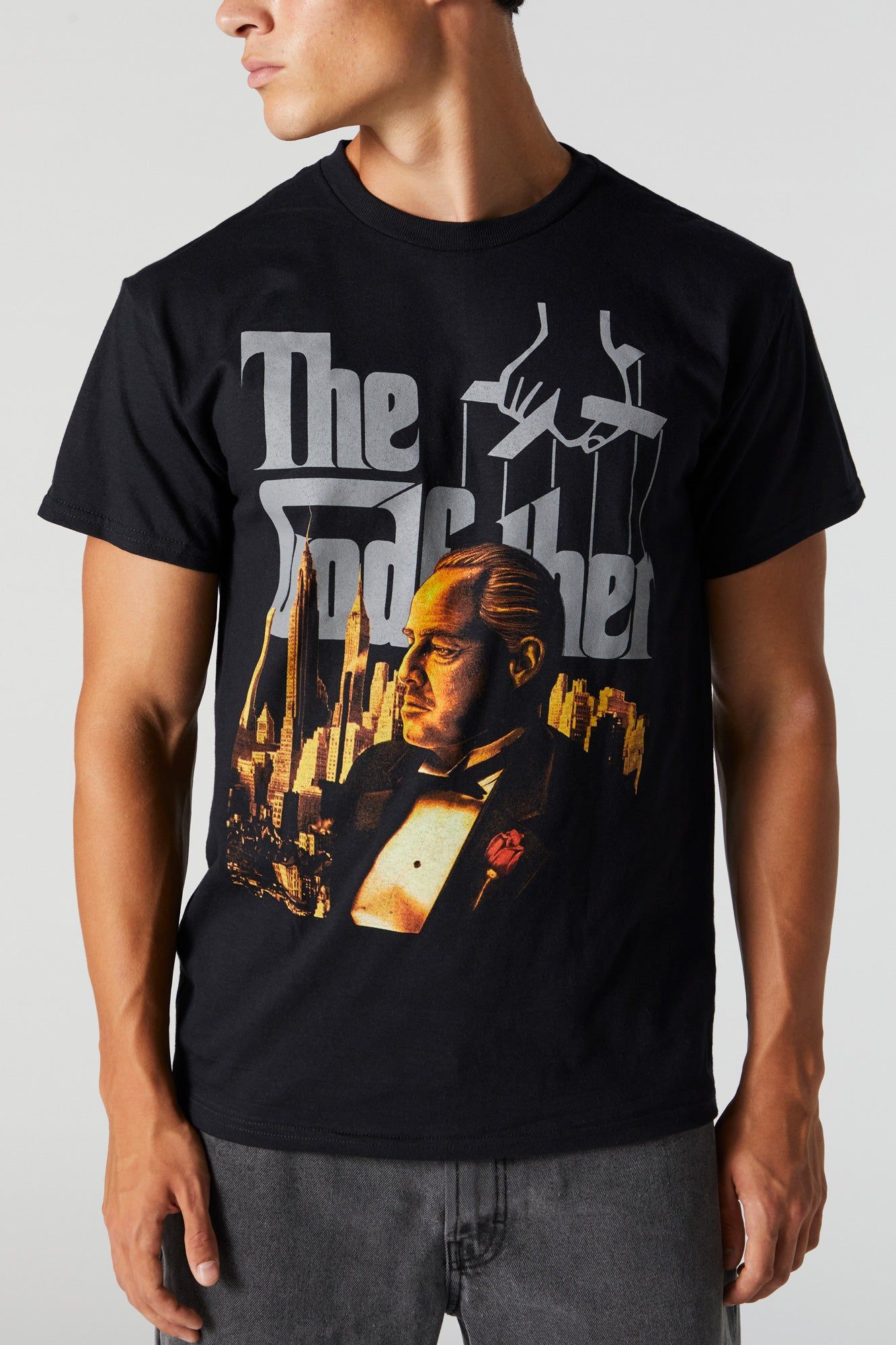 T-shirt à imprimé The Godfather sold by Urban Planet product image thumbnail 2