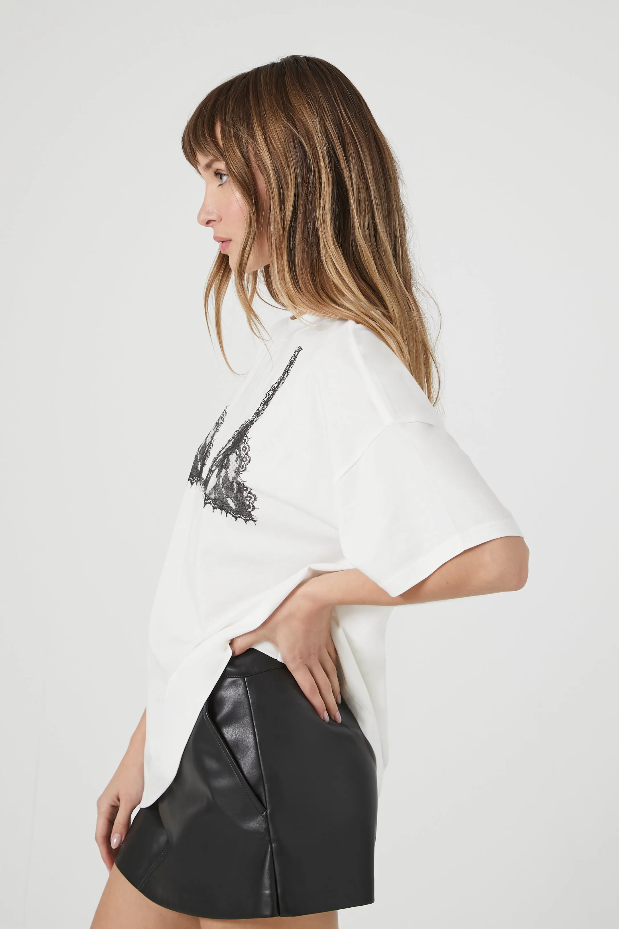 T-shirt bralette imprimé sold by Urban Planet product image thumbnail 2