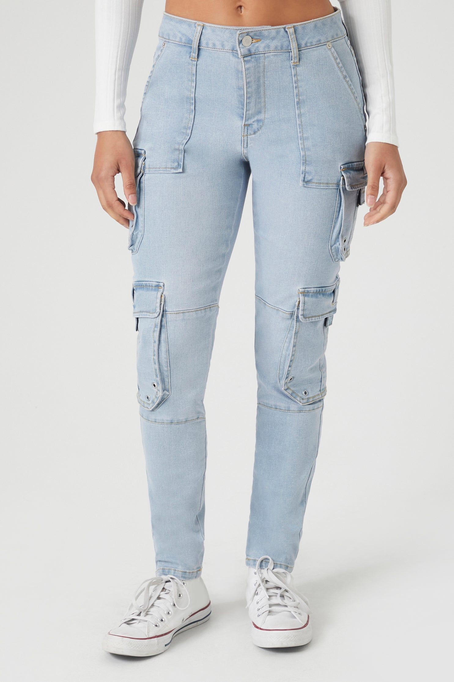 Grommet Cargo Skinny Jean sold by Urban Planet product image thumbnail 3