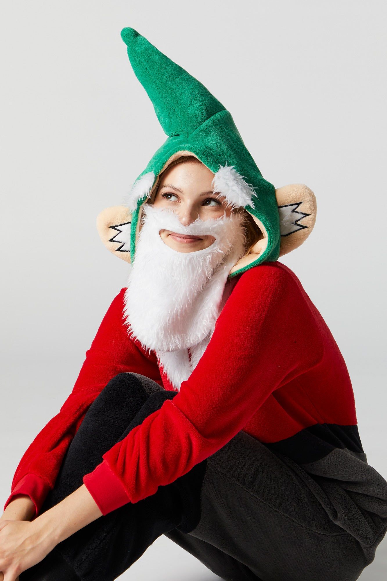 Plush 3D Gnome Onesie sold by Urban Planet product image thumbnail 2