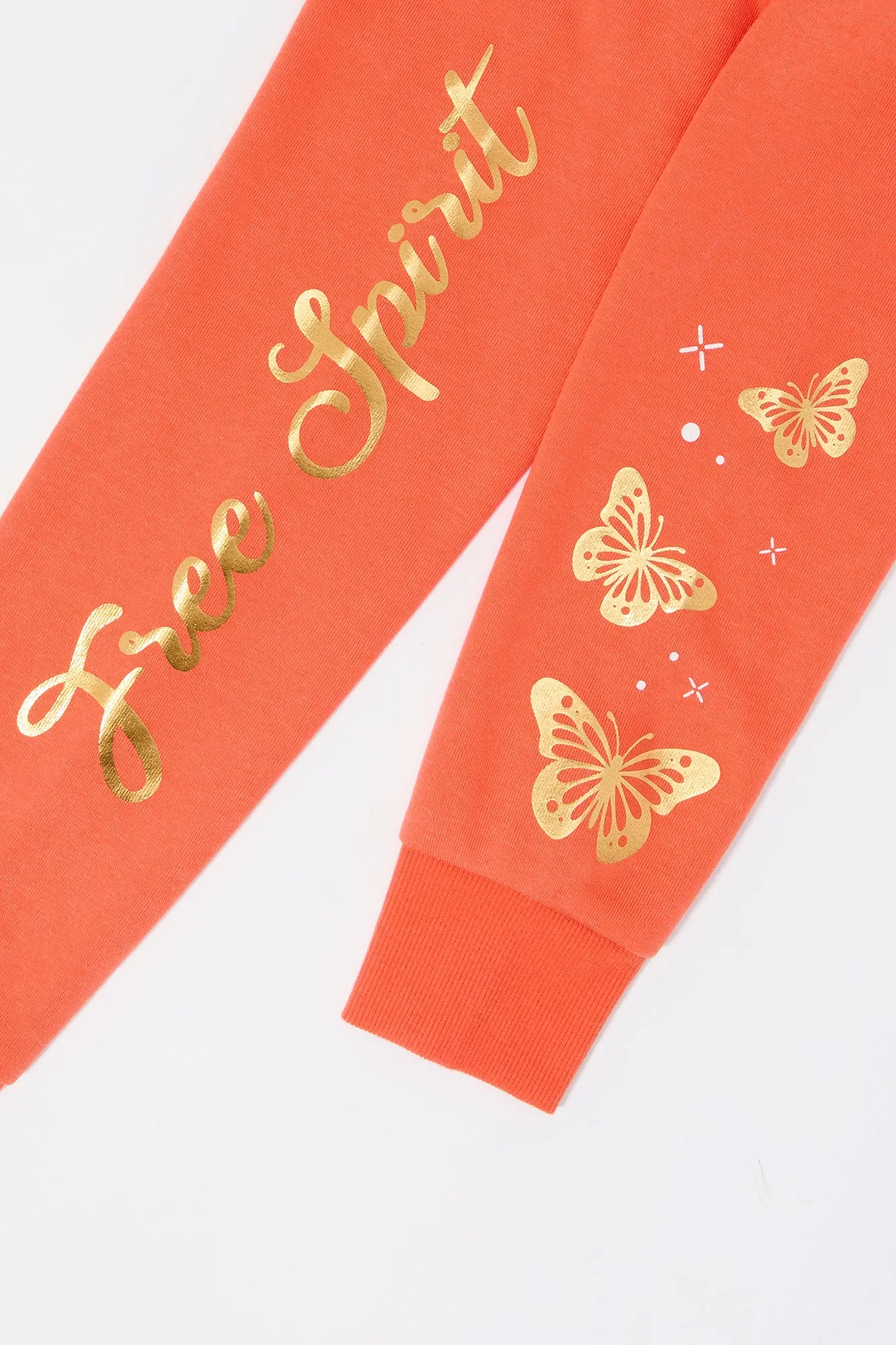 Girls Mushroom Fox Character Hoodie sold by Urban Planet product image thumbnail 2