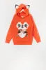 Girls Mushroom Fox Character Hoodie sold by Urban Planet