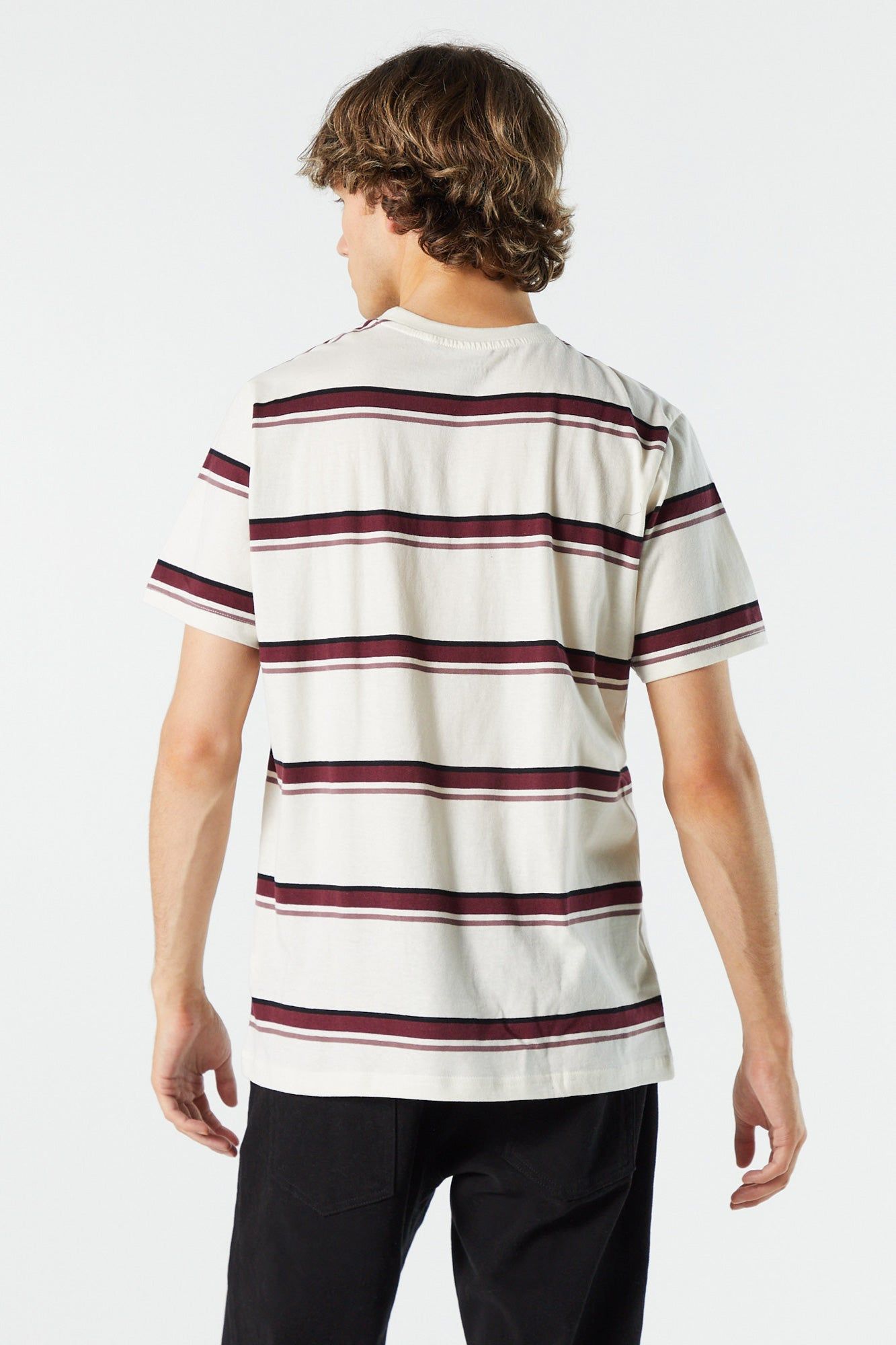 Striped Crewneck T-Shirt sold by Urban Planet product image thumbnail 8
