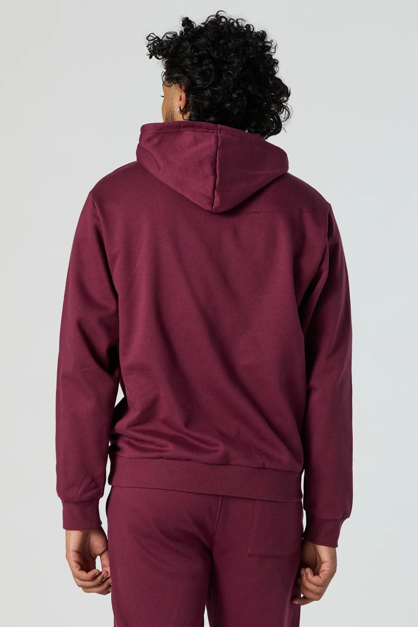 Internal Graphic Fleece Hoodie sold by Urban Planet product image thumbnail 4