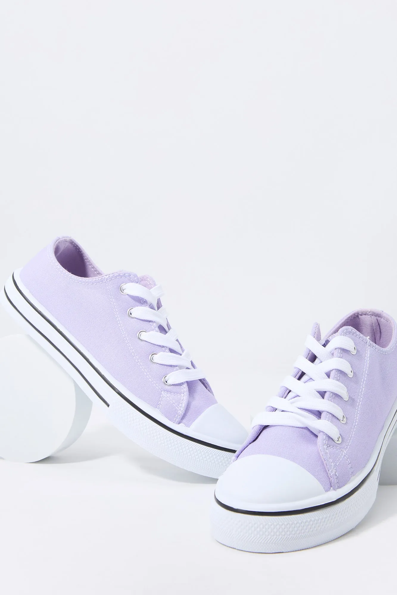 Girls Low Top Lace Up Sneaker sold by Urban Planet