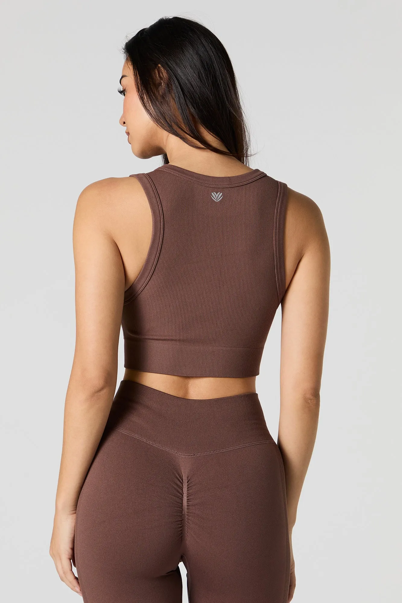 Débardeur côtelé court Active sans couture sold by Urban Planet product image thumbnail 2