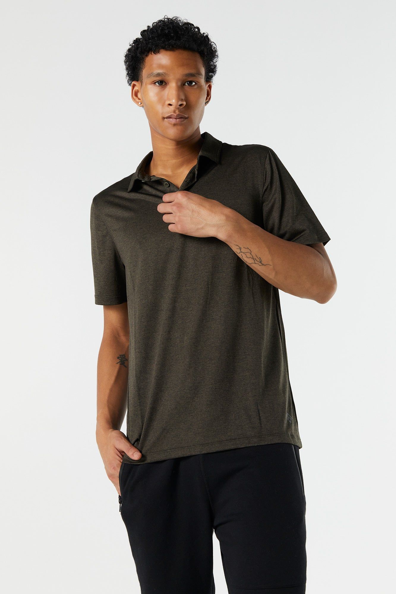 Solid Polo Shirt sold by Urban Planet