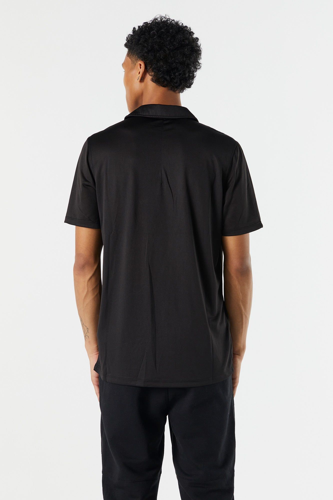 Solid Polo Shirt sold by Urban Planet product image thumbnail 5