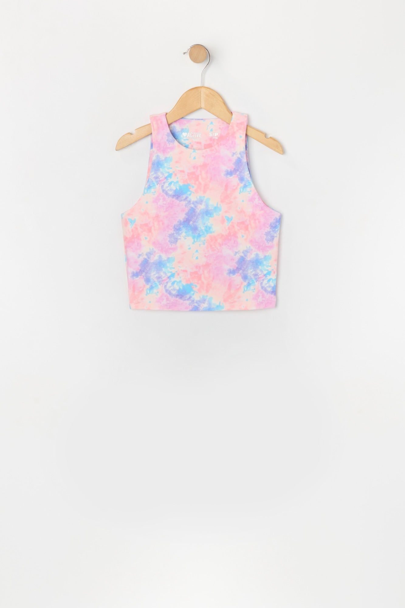 Débardeur Active noué-teint à col montant pour fille sold by Urban Planet