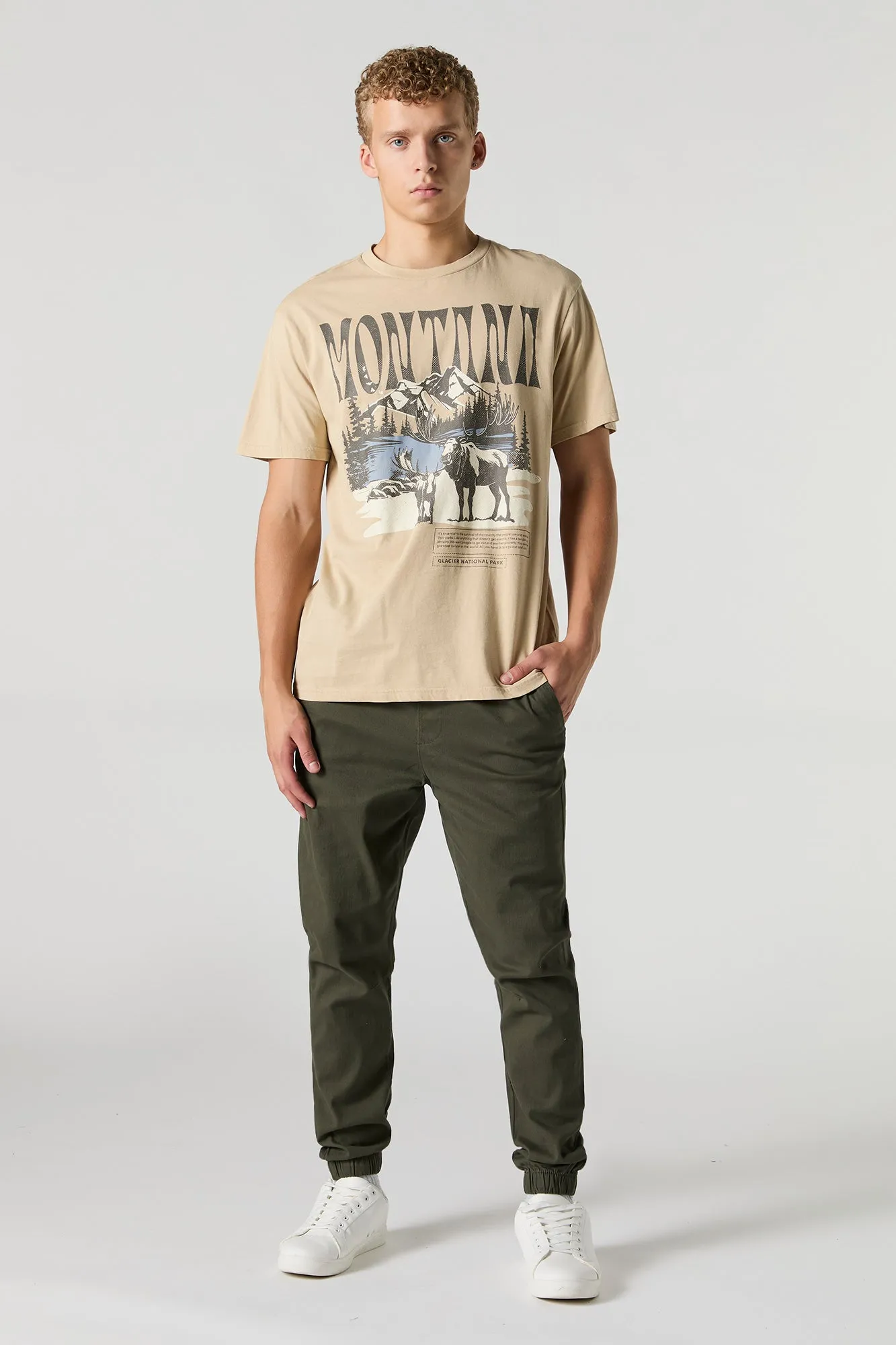 T-shirt à imprimé Montana sold by Urban Planet product image thumbnail 2