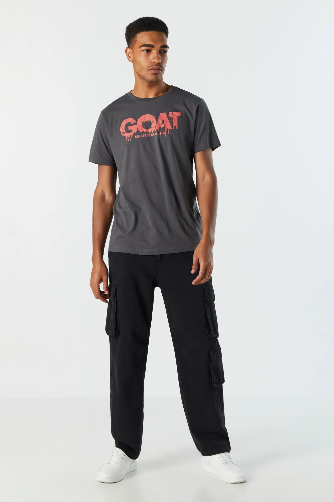 GOAT Graphic T-Shirt sold by Urban Planet product image thumbnail 3