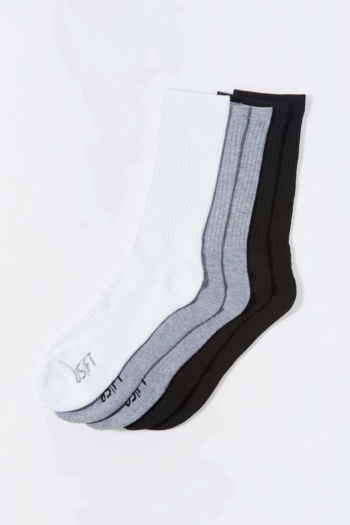 Athletic Crew Socks (5 Pack) sold by Urban Planet product image thumbnail 2
