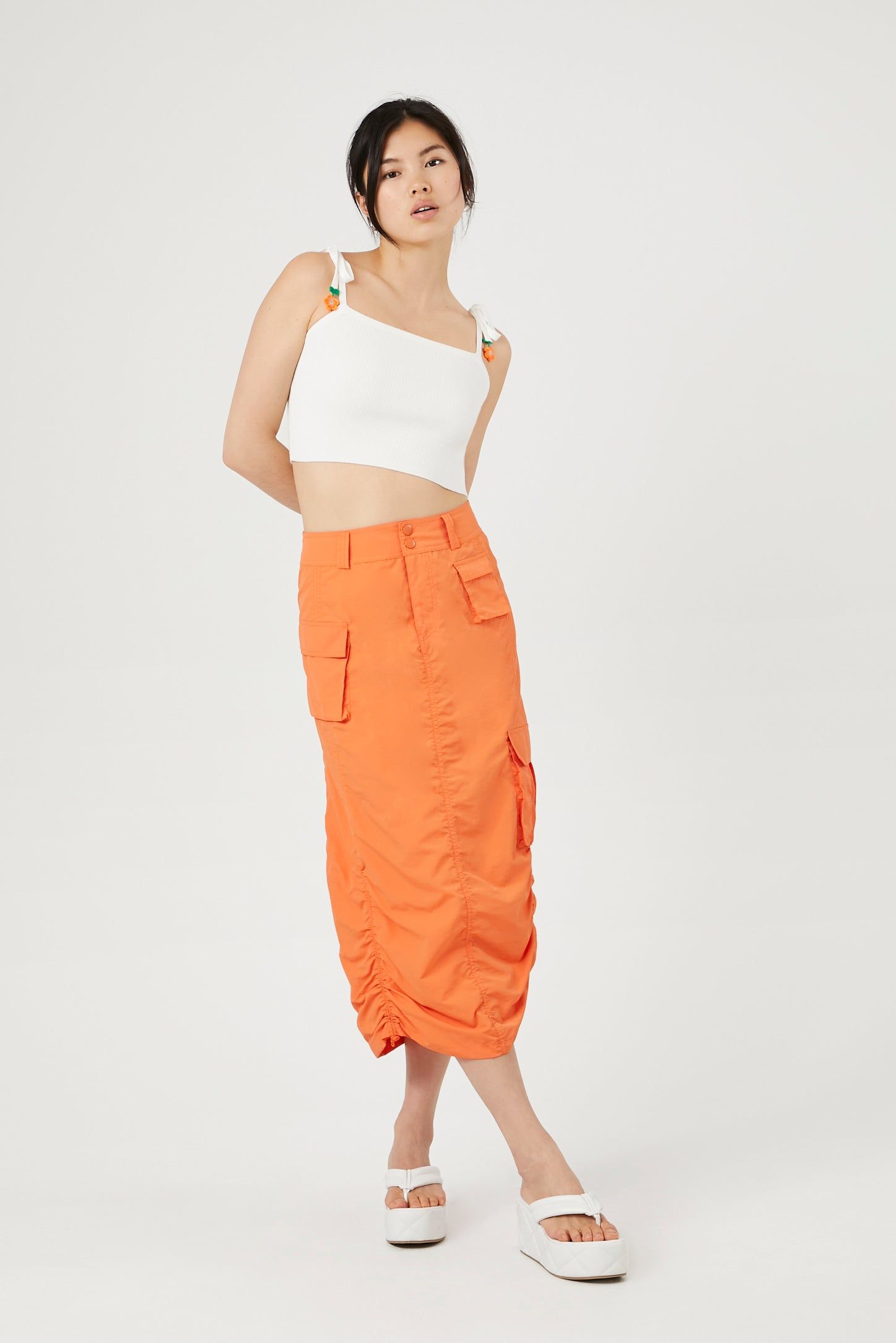 Jupe maxi cargo avec poches sold by Urban Planet product image thumbnail 9