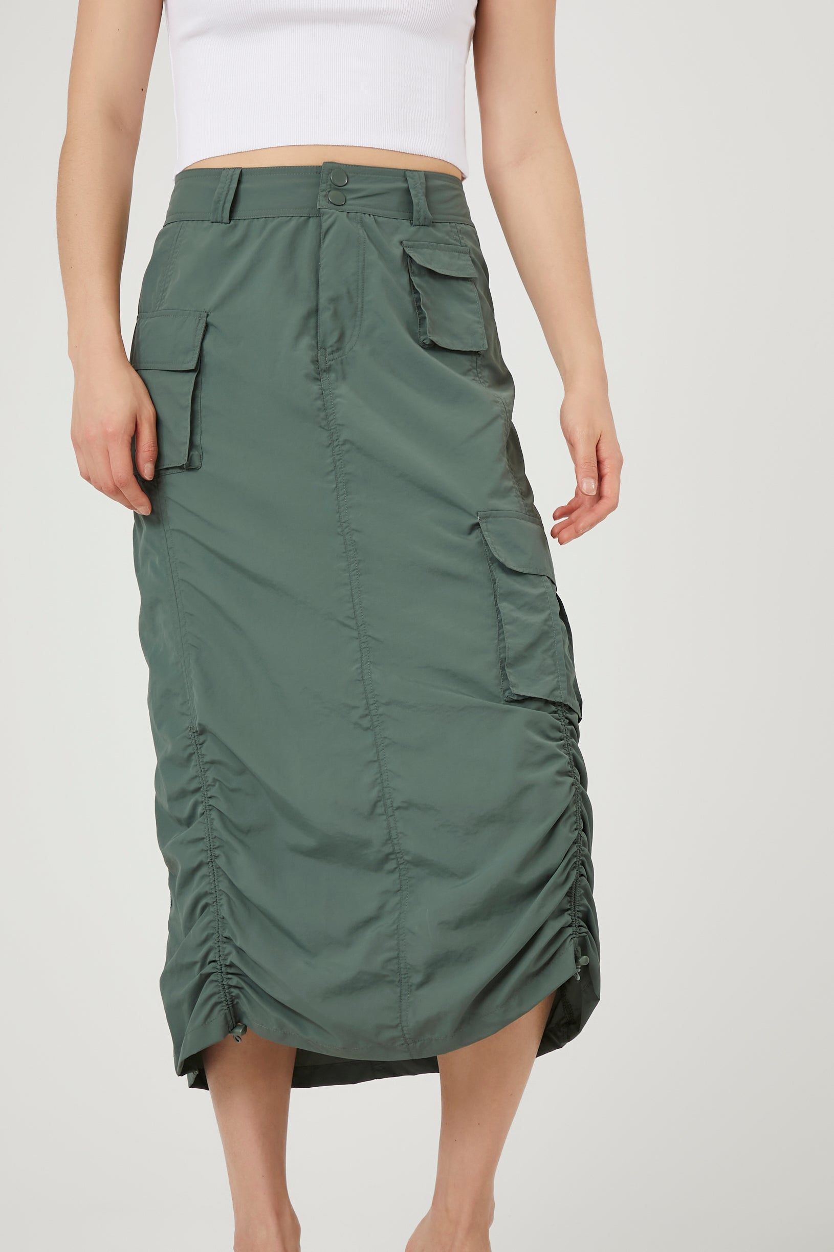 Jupe maxi cargo avec poches sold by Urban Planet product image thumbnail 3