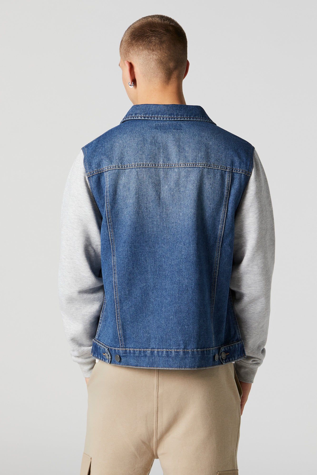 Fleece Lined Denim Jacket sold by Urban Planet product image thumbnail 5