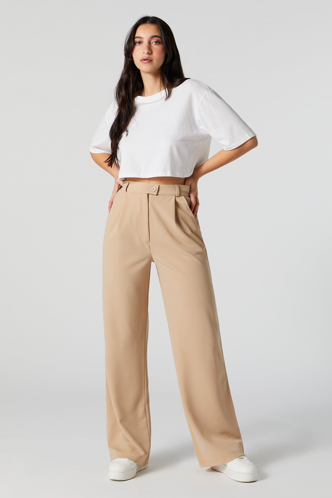 Pleated Dress Pant sold by Urban Planet product image thumbnail 4