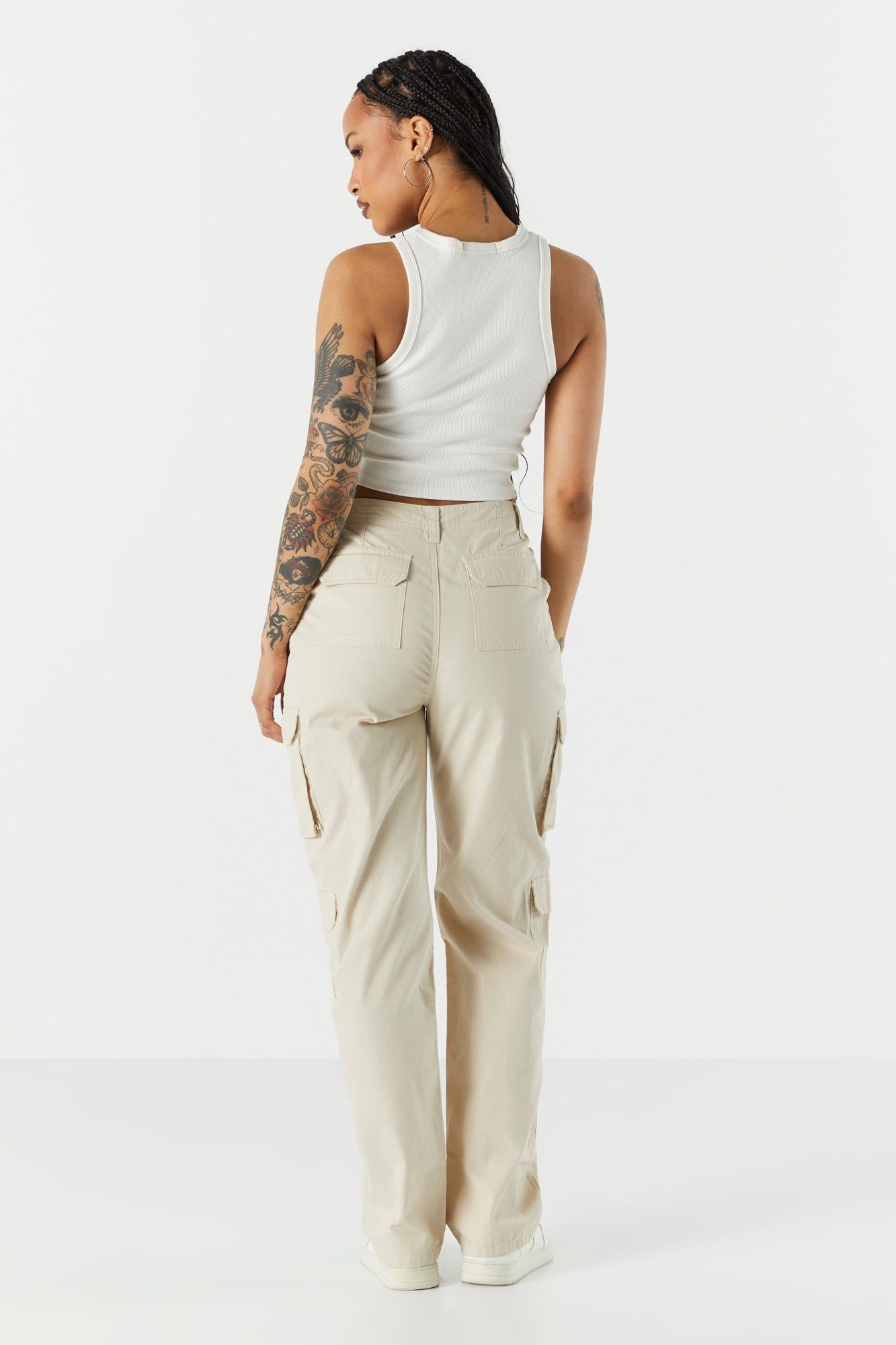 Pantalon cargo avec poches multiples sold by Urban Planet product image thumbnail 14