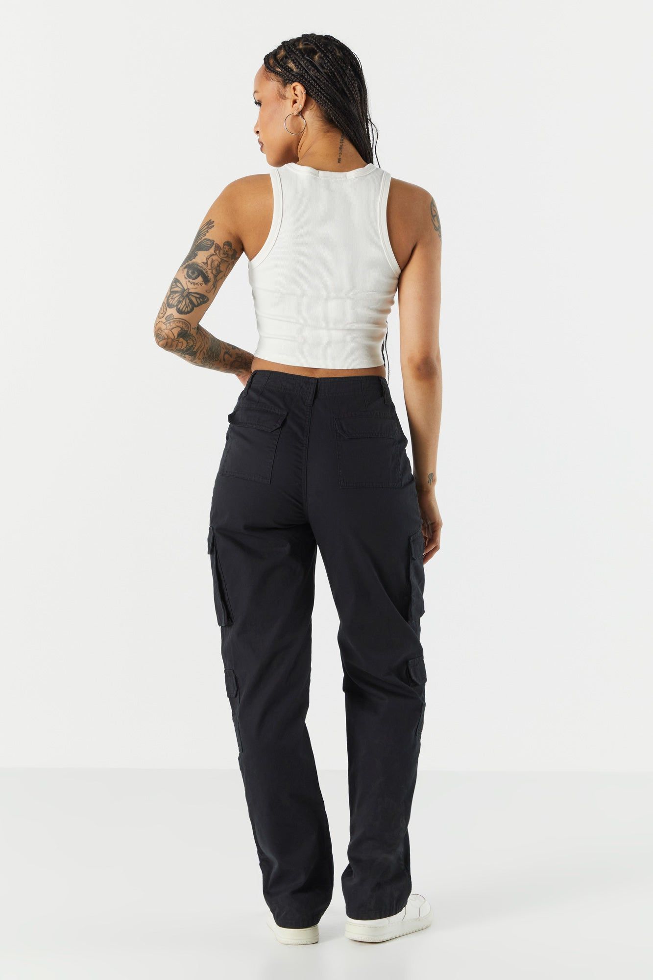 Pantalon cargo avec poches multiples sold by Urban Planet product image thumbnail 11