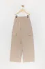 Pantalon cargo à jambe large en molleton pour fille sold by Urban Planet