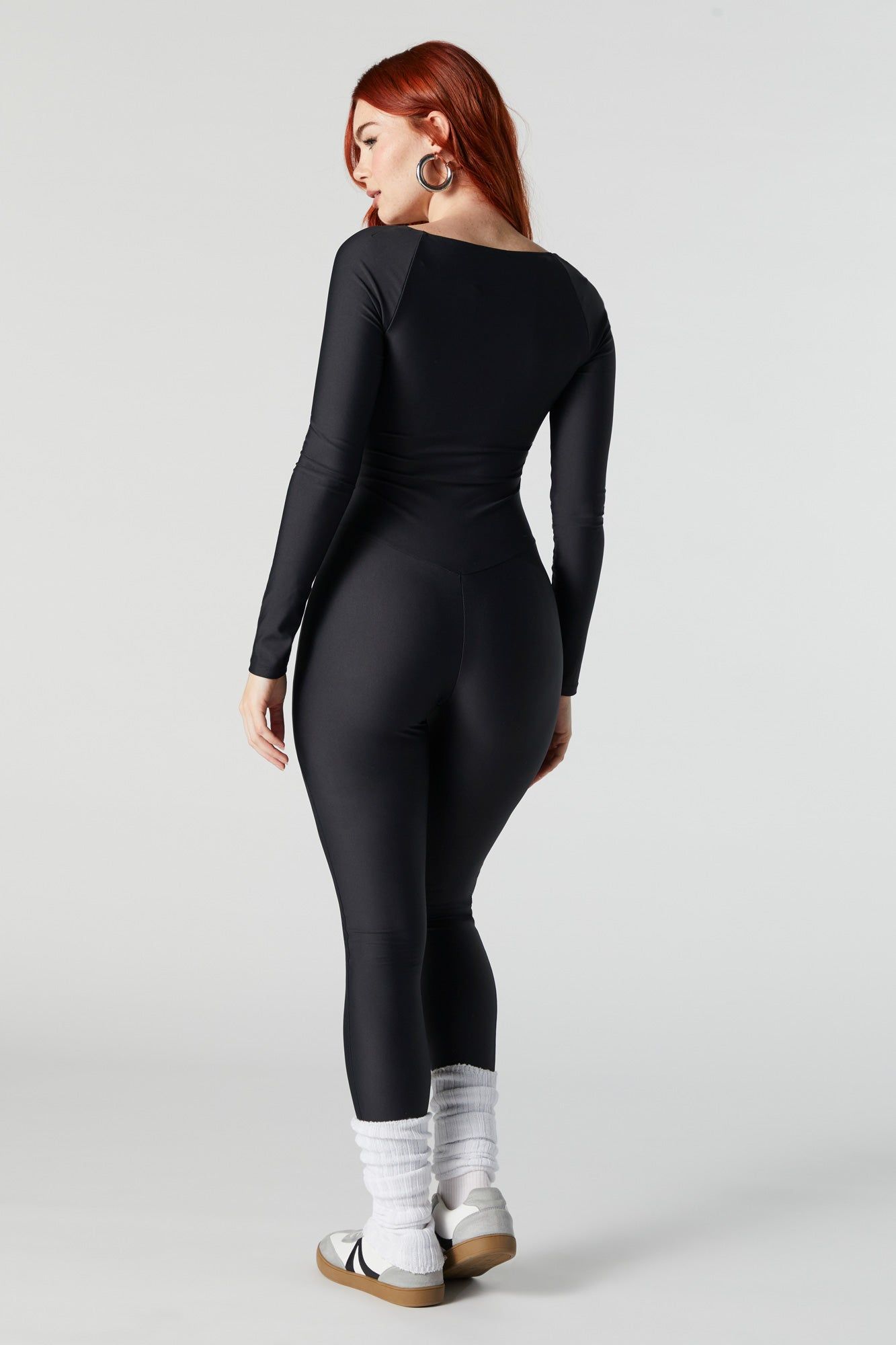 Square Neck Long Sleeve Catsuit sold by Urban Planet product image thumbnail 3