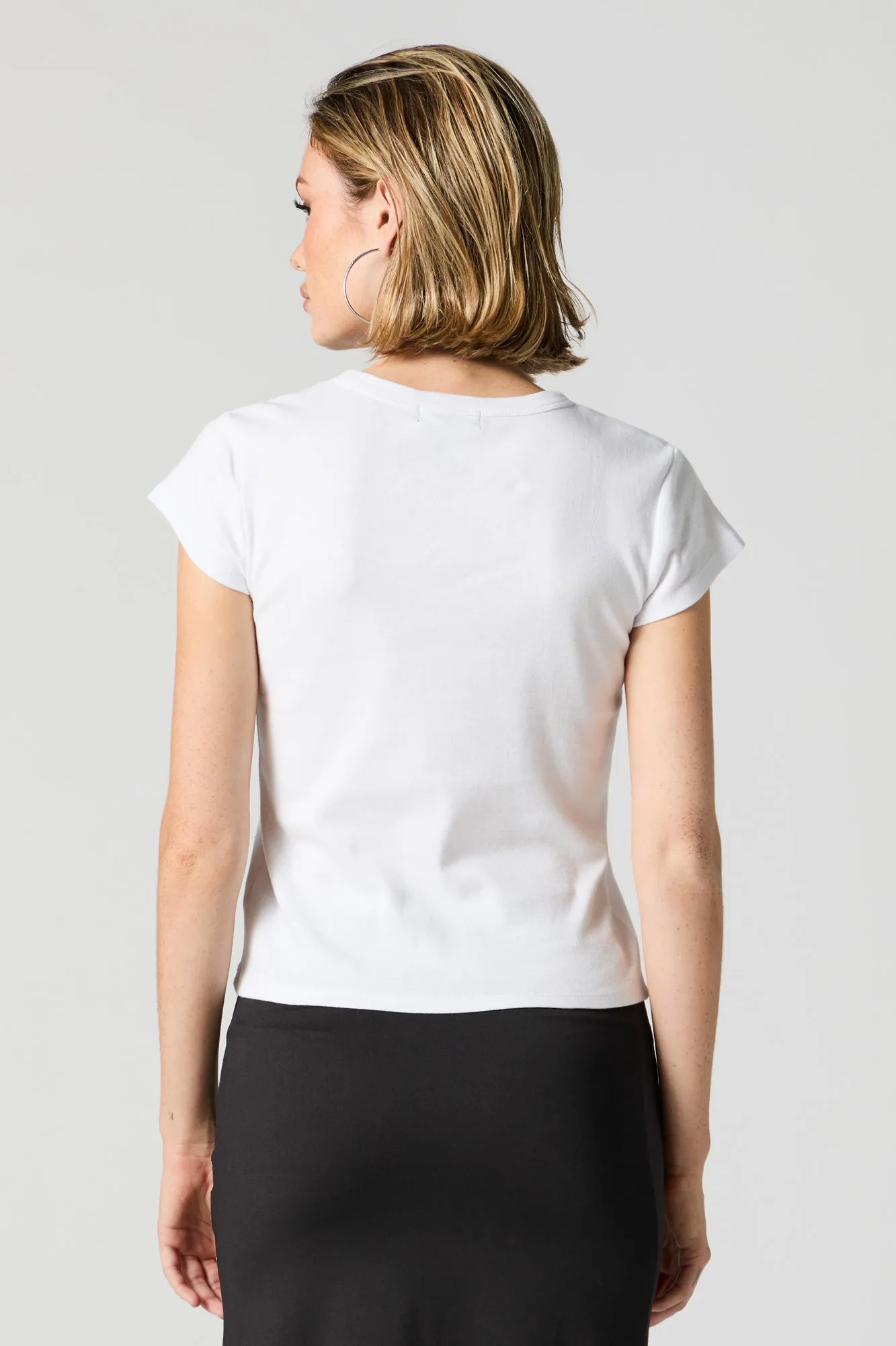 New York Graphic Fitted T-Shirt sold by Urban Planet product image thumbnail 5