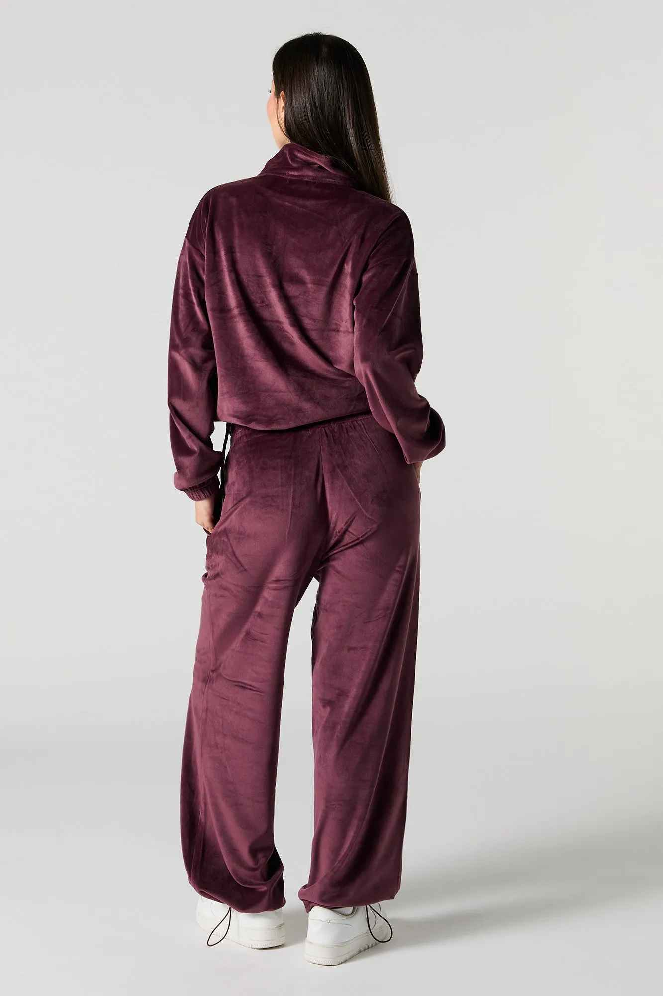 Velour Toggle Hem Sweatpant sold by Urban Planet product image thumbnail 3