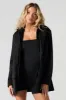 Combo blazer et haut à capuchon avec fermeture à glissière sold by Urban Planet