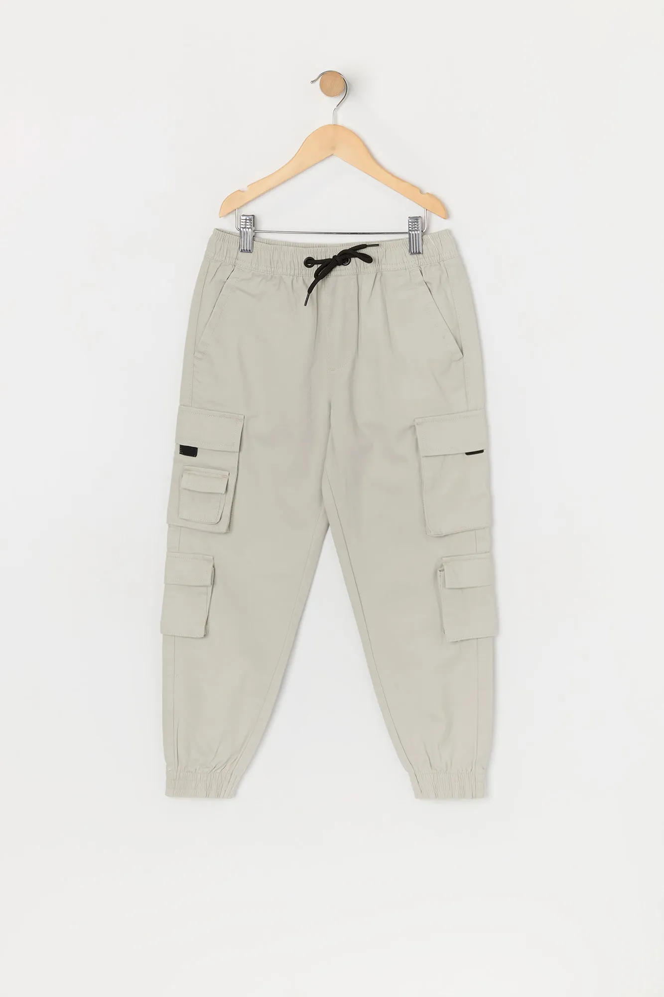 Boys Drawstring Multi Pocket Cargo Jogger sold by Urban Planet