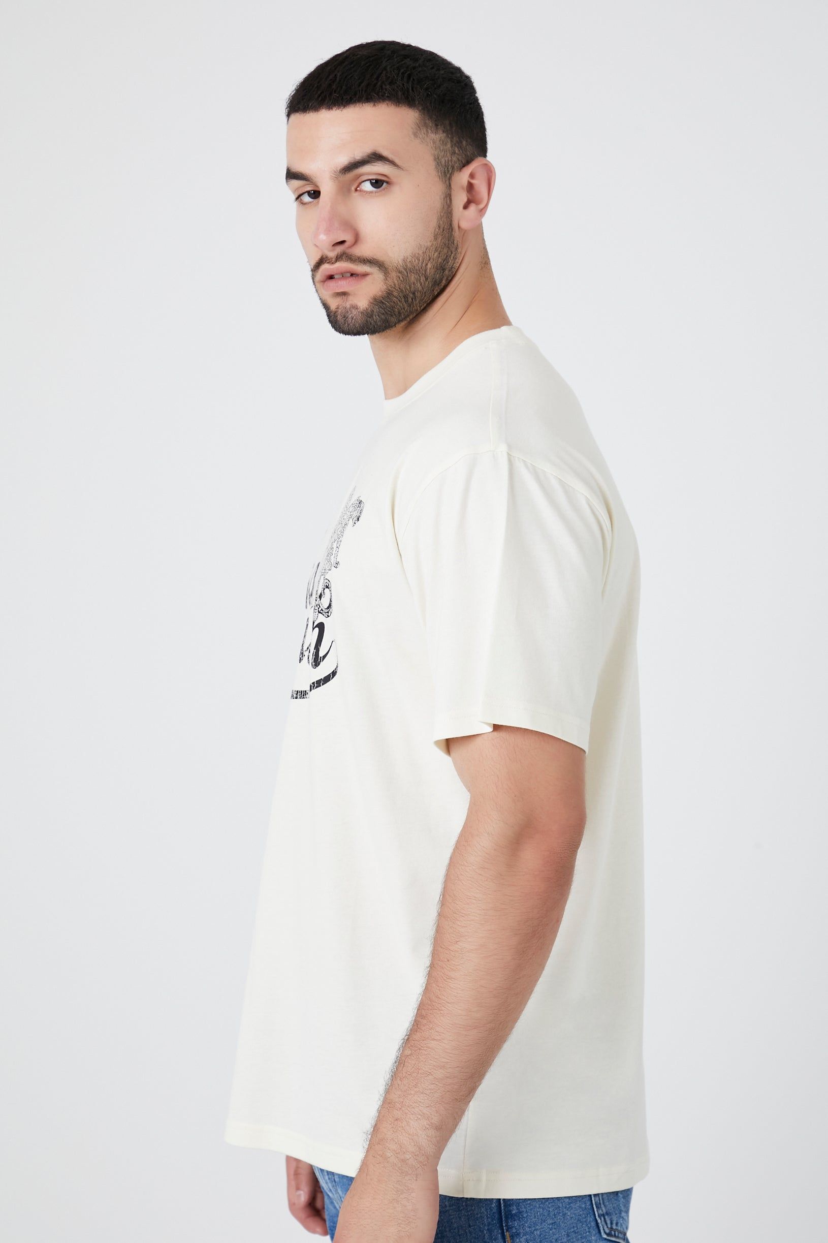 T-shirt à imprimé Heaven On Earth sold by Urban Planet product image thumbnail 3